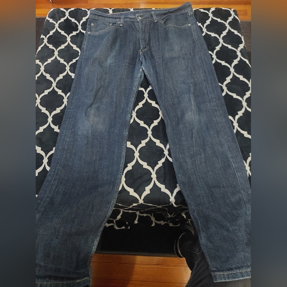 Levi's 505 dark Denim 36x32 jeans - Picture 2 of 7
